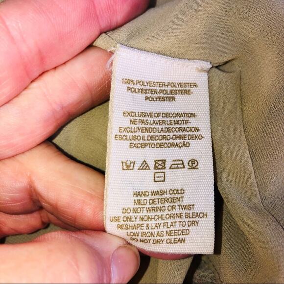 SALE! New Free People Tan Sequin Camisole Top XS - Picture 6 of 10